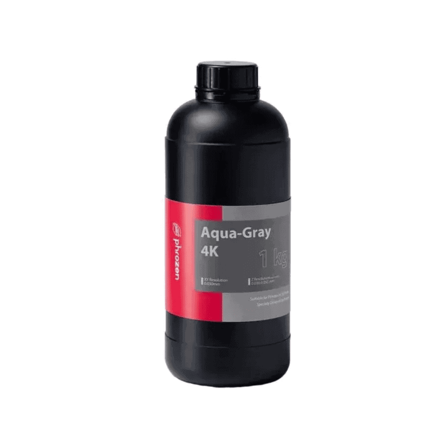 Phrozen Aqua Gray 4K - фотополимер (смола), серый цвет, 1000 г