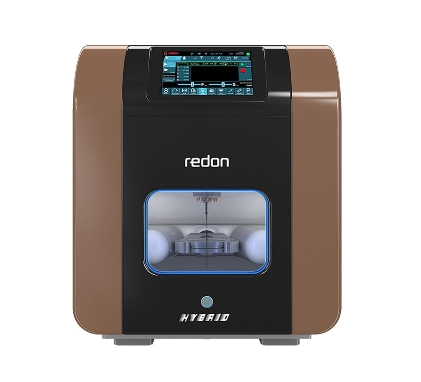 Redon Hybrid Eco Dry Soft & Glass Ceramic - стоматологический фрезерный станок c мощностью шпинделя 0,5 кВт