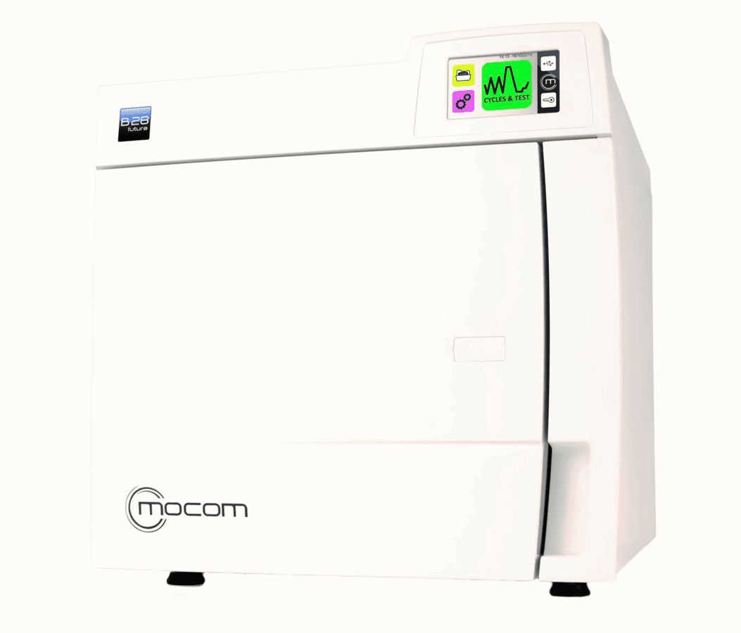 Mocom B Futura 28 – паровой стерилизатор (автоклав) класса В на 3-5 установок, 28 л